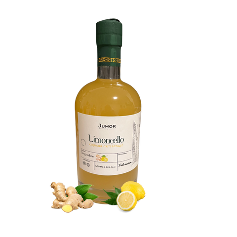 Liqueur artisanale Citron-Gingembre